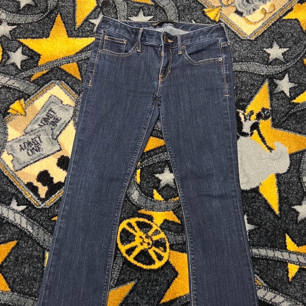 Express Barely Boot 0S Jeans